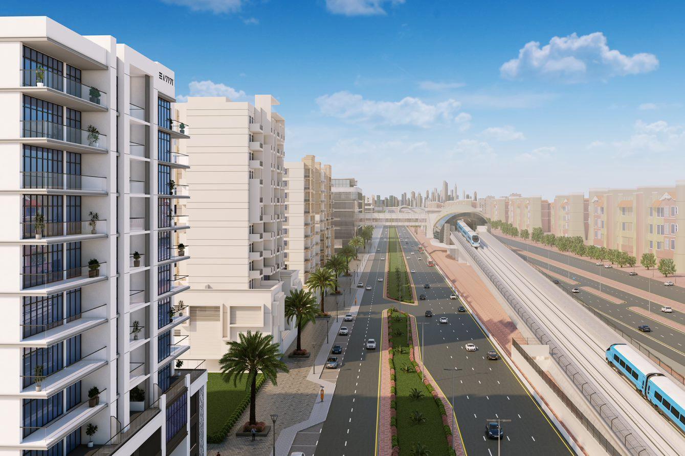 Azizi apartments near metro Dubai