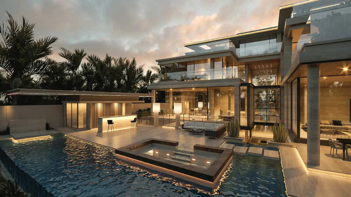 Modern luxury villas Dubai