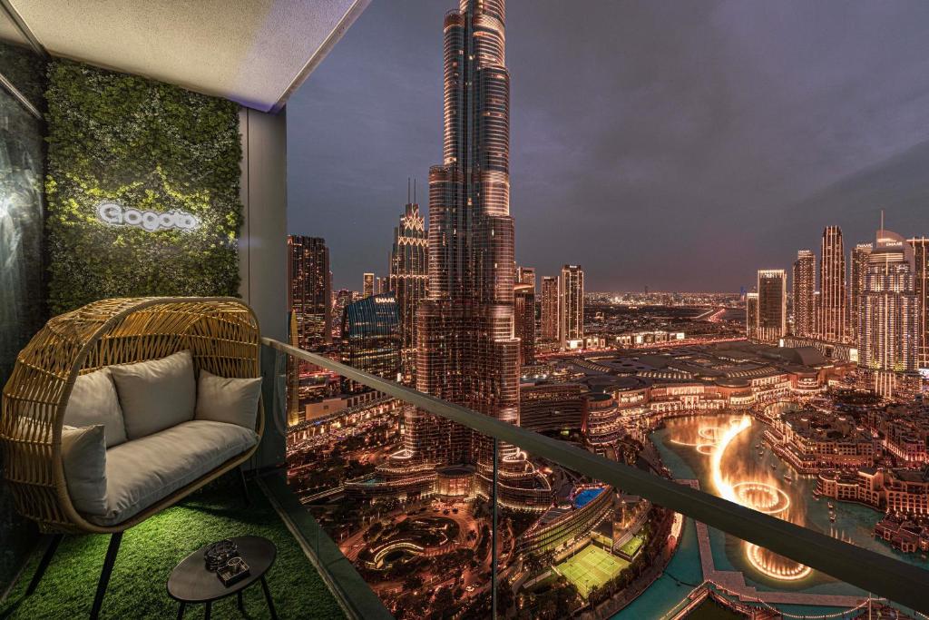 Burj Khalifa view apartments