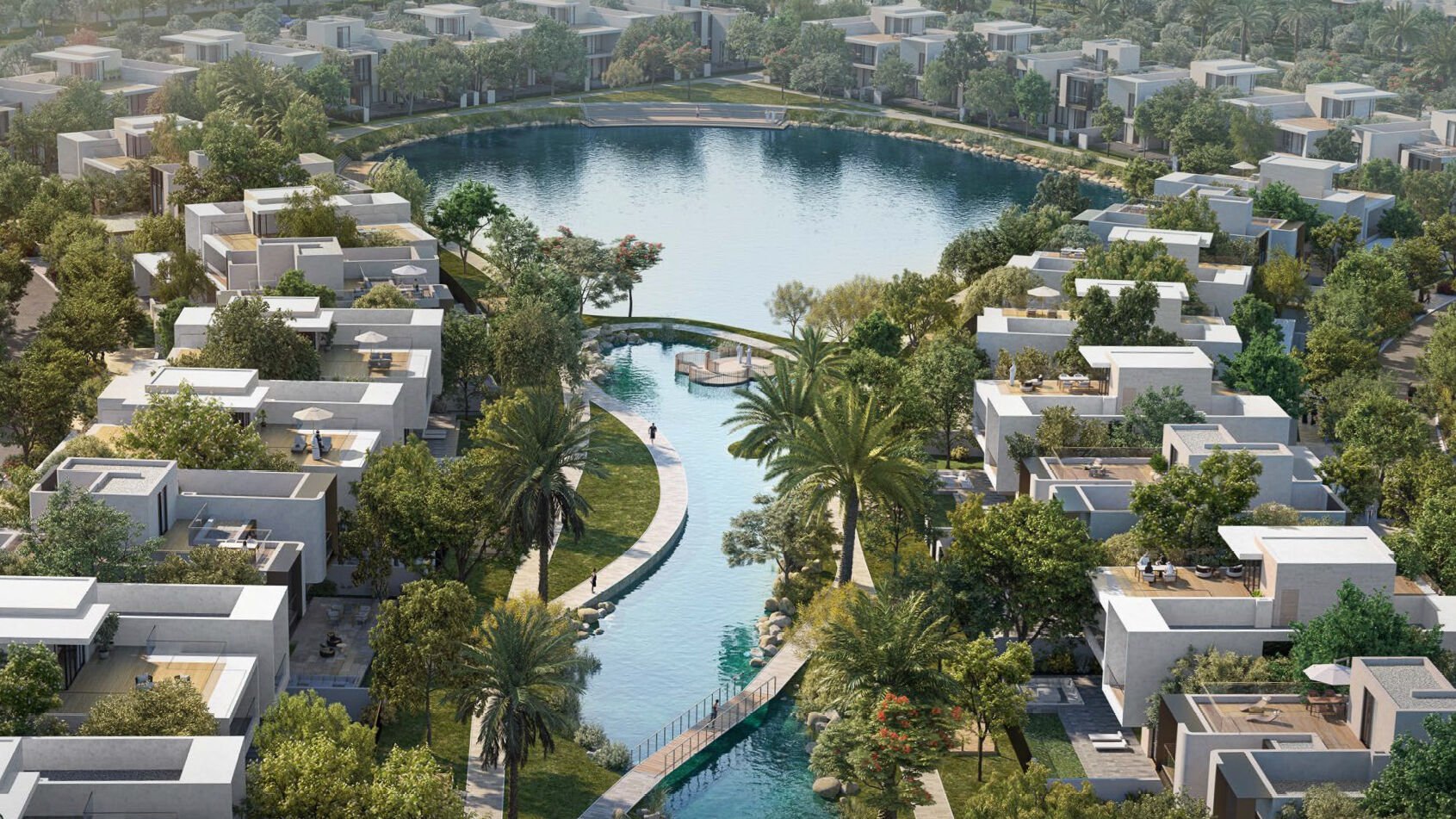 Waterfront townhouses Dubai