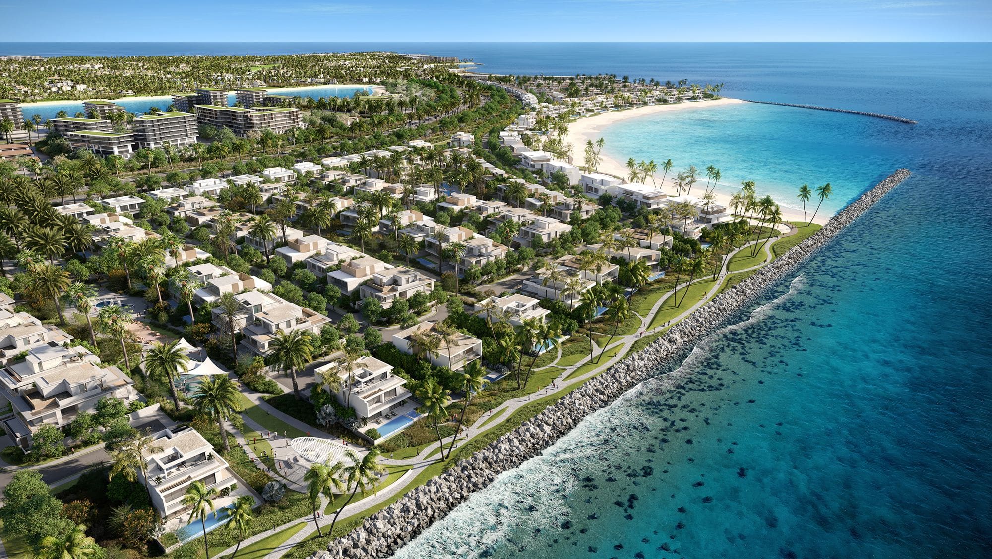 Dubai beachfront villas for investment