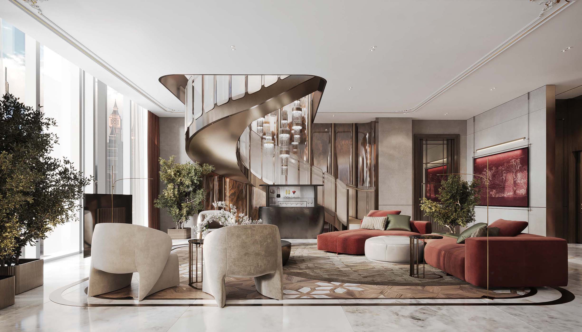 Luxury Azizi apartments for sale Dubai