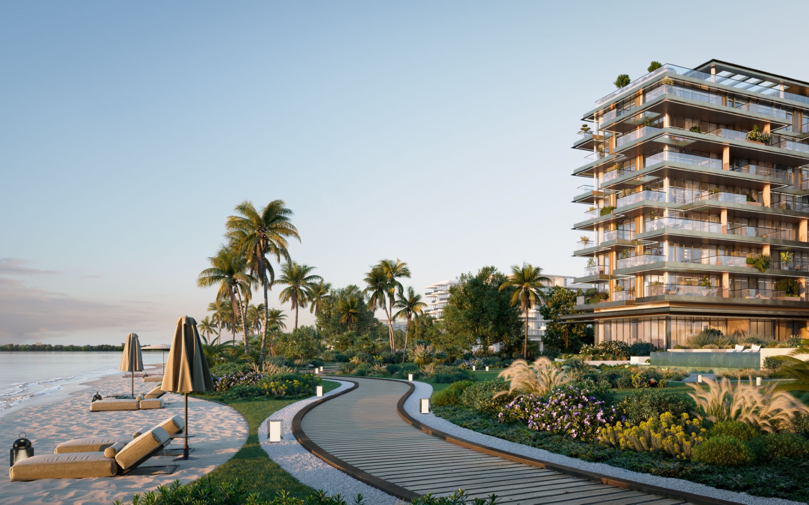 Luxury waterfront residences Dubai