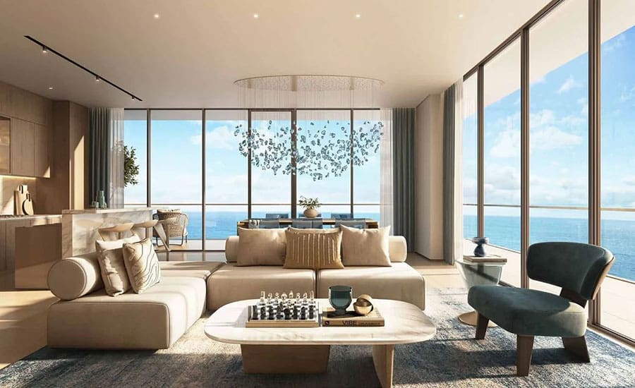 Luxury apartments with sea views Dubai