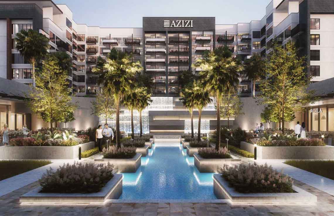 Azizi townhouses dubai