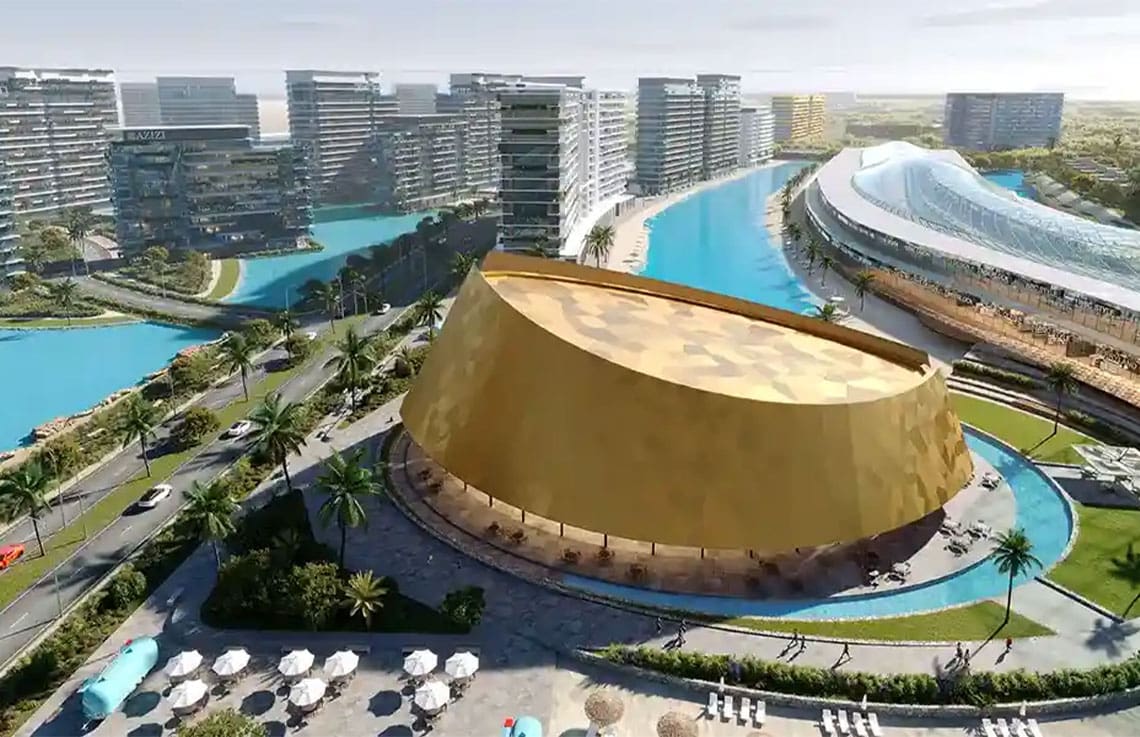 Azizi villas near dubai creek harbour