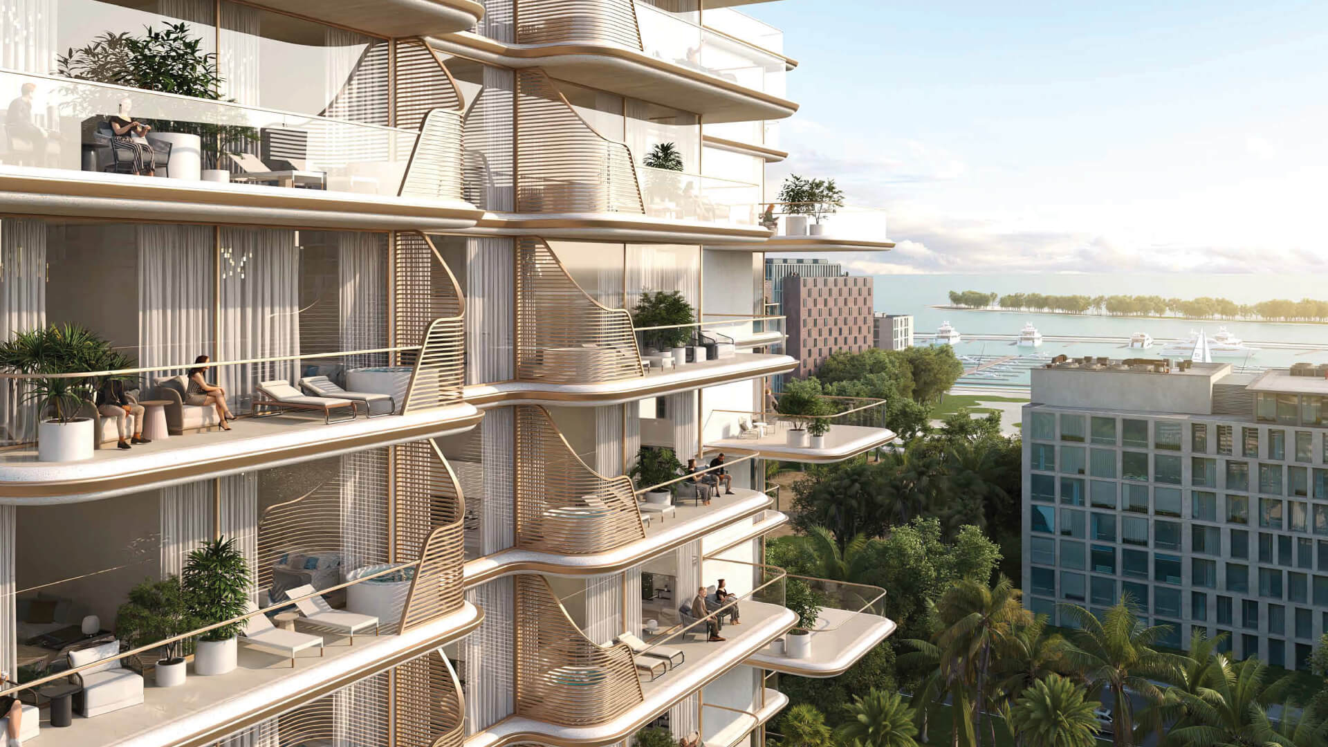 Modern luxury apartments Dubai