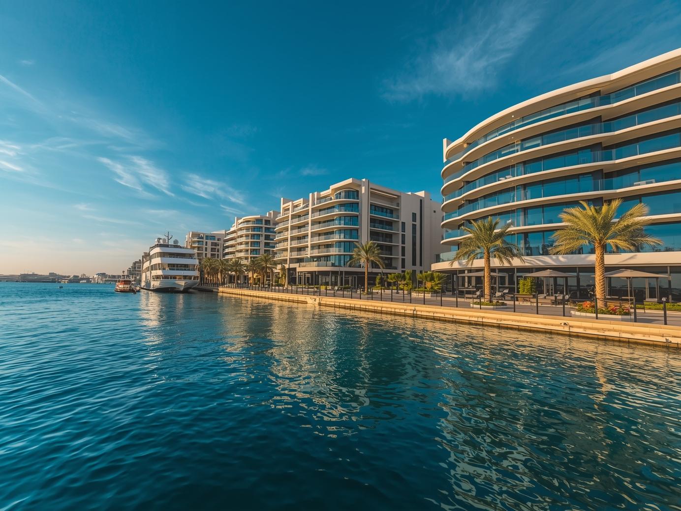Waterfront properties Dubai Marina