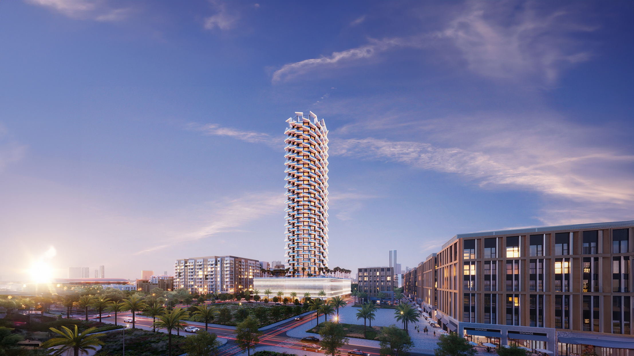 Binghatti apartments in Downtown Dubai
