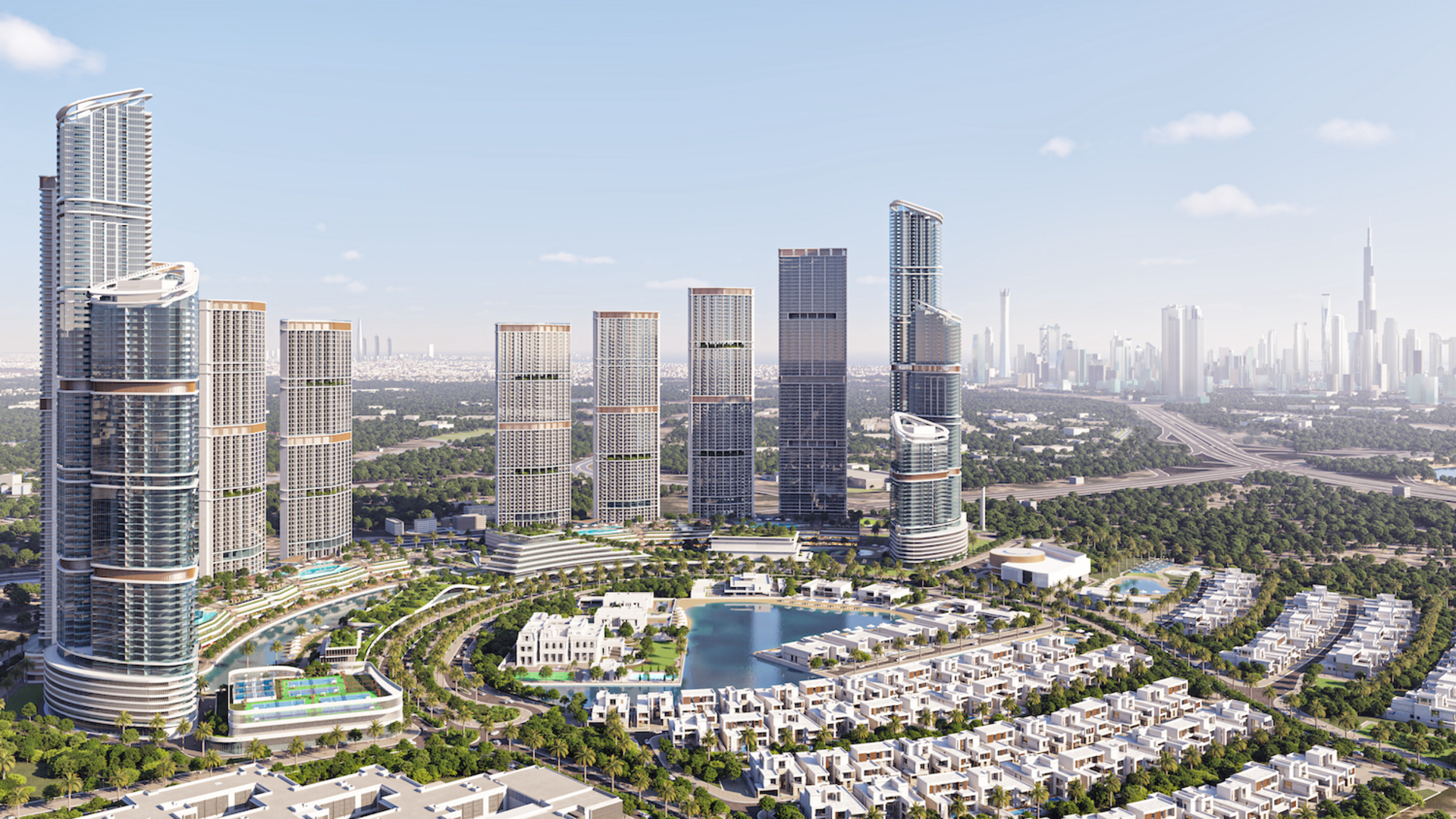 Modern apartments in Downtown Dubai