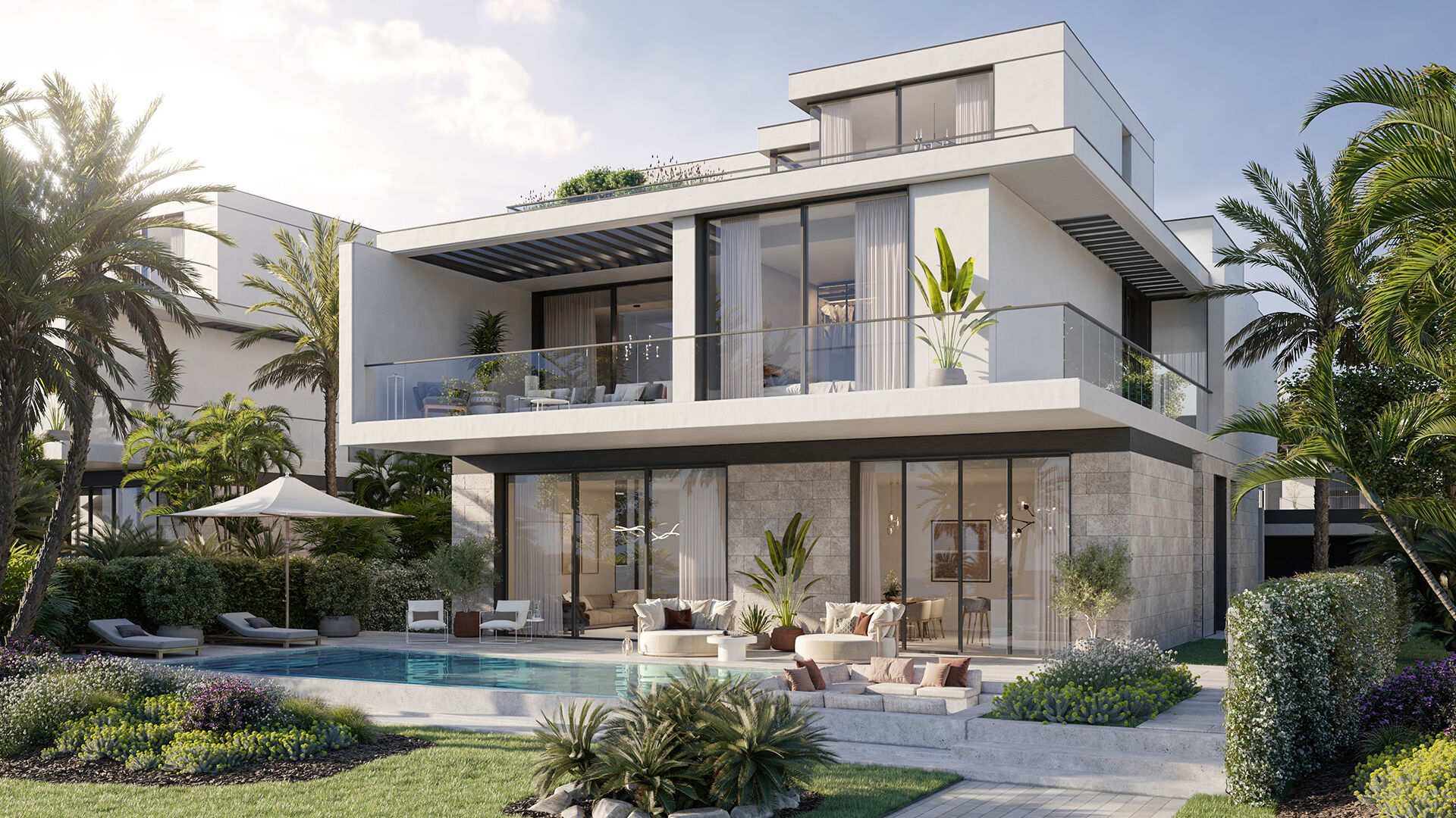 Affordable 3-bedroom homes in Dubai