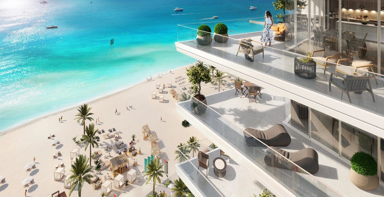 Emaar Beachfront apartments for sale