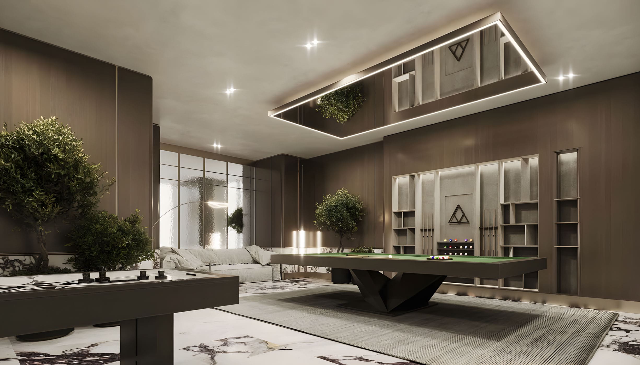 Azizi villas with modern architecture