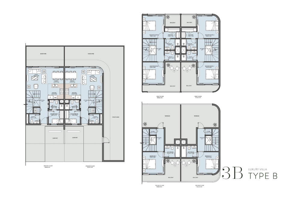 3 Bedroom - Type B