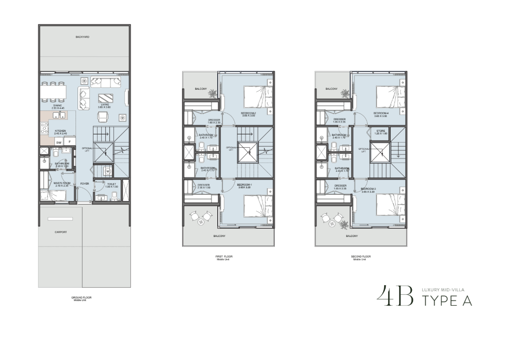 4 Bedroom - Type A
